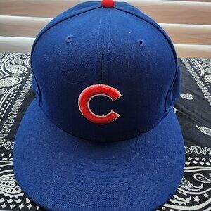 Cubs fitted hat